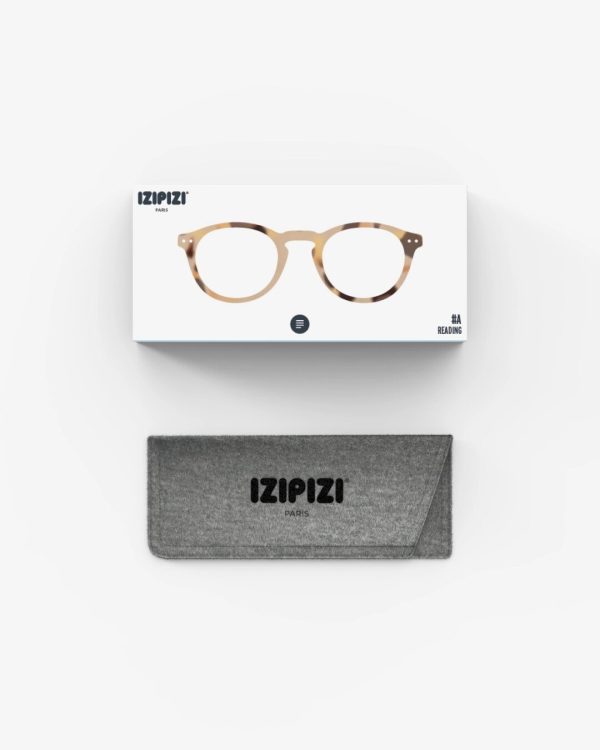 Izipizi Model A Reading Glasses Light Tortoise