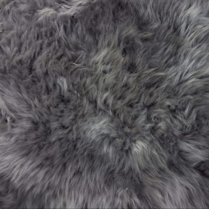 Silky Triple Sheepskin Rug Grey