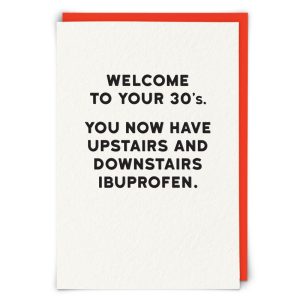 Greetings Card Ibuprofen