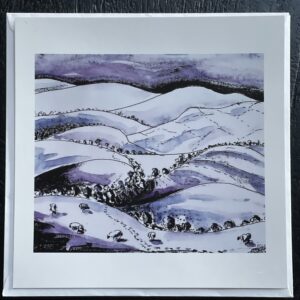 Unity Winter Scene Postcard