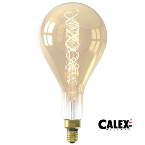 Calex LED Flex Filament Splash Bulb Gold Dimmable