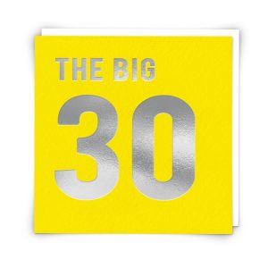 Greetings Card Big 30