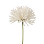 Faux White Chrysanthemum Stem