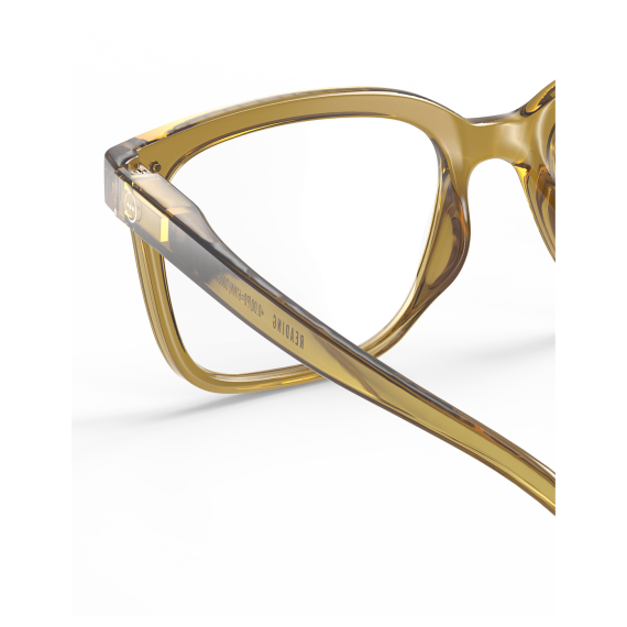 Izipizi Model L Reading Glasses Golden Green