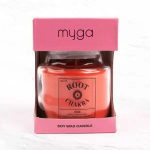 Root Chakra Candle Rose Scent