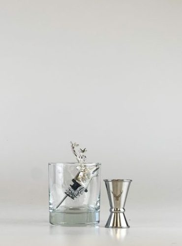 Stag Glass, Pourer & Jigger Set