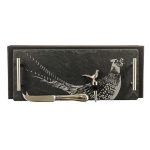 Pheasant Engraved Slate Tray