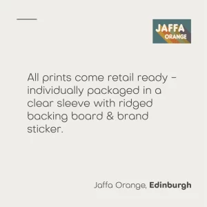 Jaffa Orange Print
