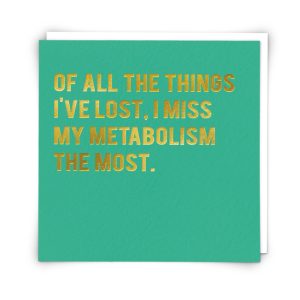 Greetings Card Metabolism