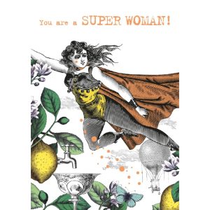 Superwoman Birthday Card