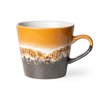 HKliving 70's Ceramics Verve Cappuccino Mugs Set of 4