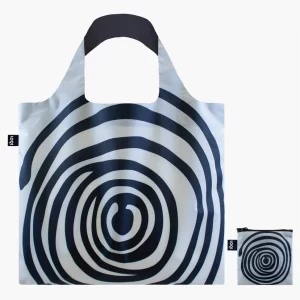 Louise Bourgeois Spirals Black Recycled Bag