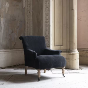 Norton Charcoal Cord Occasional Chair