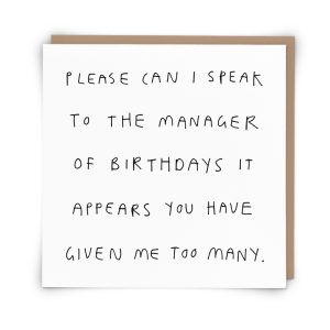 Greetings Card Manager
