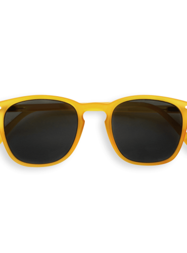 Izipizi #E Reading Sunglasses Yellow Crystal with Grey Lenses