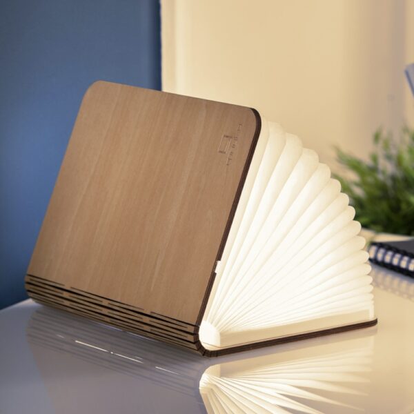 LED Smart Book Light Maple