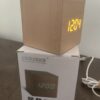 Ex Display Cube Maple Click Clock