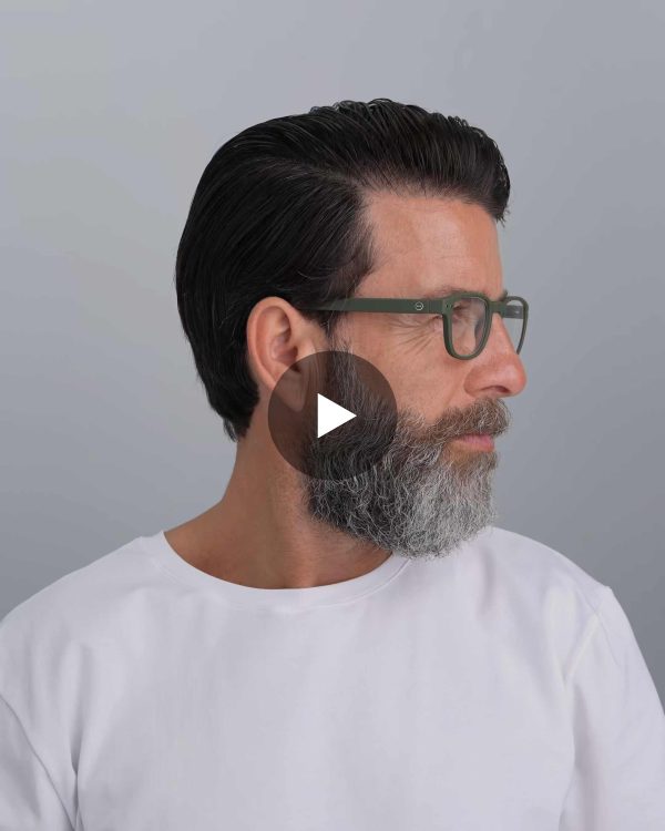 Izipizi Model B Reading Glasses Khaki