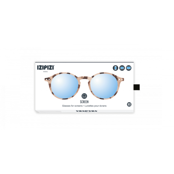 Izipizi Model D Screen Protection Glasses Light Tortoise