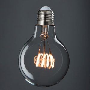 LED E27 Transparent Quad Loop Bulb