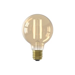 Calex E27 Filament LED Gold Small Globe Bulb