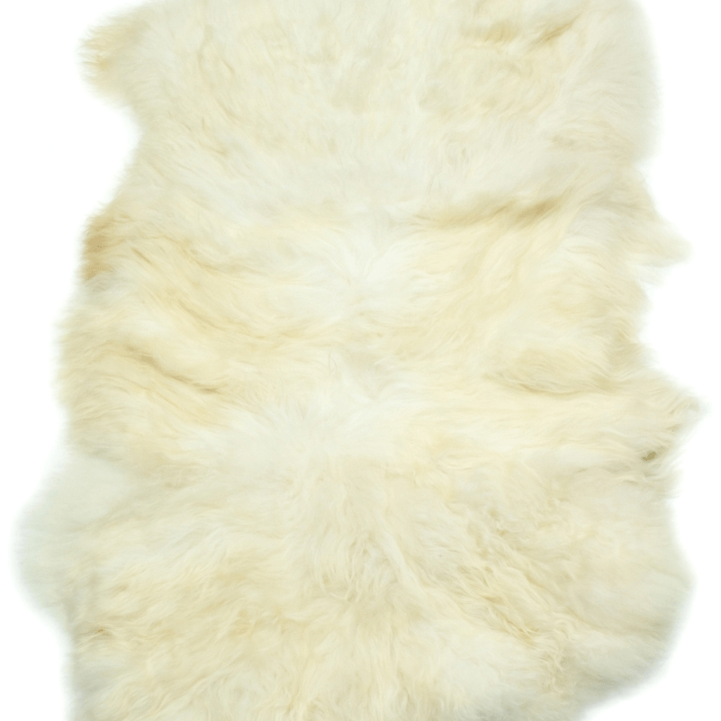 Silky Triple Sheepskin Rug Ivory Collective Home Store