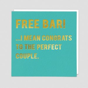 Greetings Card Free Bar