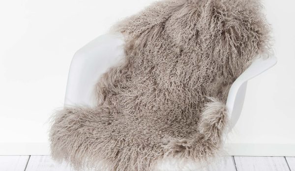 Birch Tibetan Sheepskin Rug