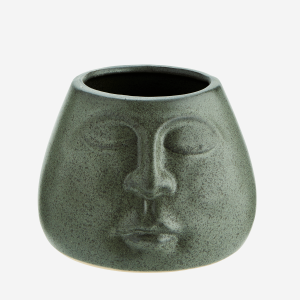 Flower Pot with Face Imprint small