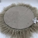 Tibetan Sheepskin Birch Round Seat Pad 35cm