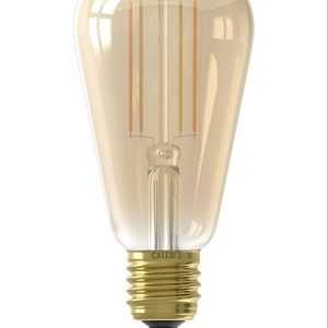 Calex Smart Rustic Filament LED Bulb Gold