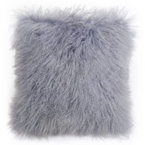 Tibetan Sheepskin Cushion Dove
