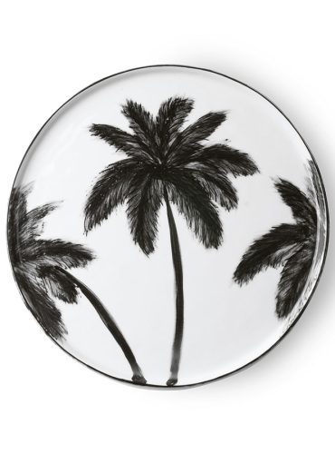 Porcelain Dinner Plates Palms