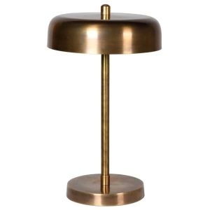 Brass Round Desk Lamp