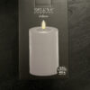Grey 10x15cm Battery Operated LED candle