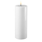 White 7.5x20cm Battery Operated LED Candle