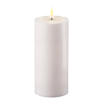 Outdoor White 7.5x15cm Battery Operated LED Candle
