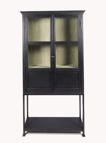 Glass Fronted Raised Cabinet