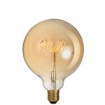 Hello LED Gold Finish Bulb
