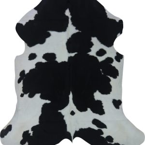 Cow Hide Rug Black & White Medium