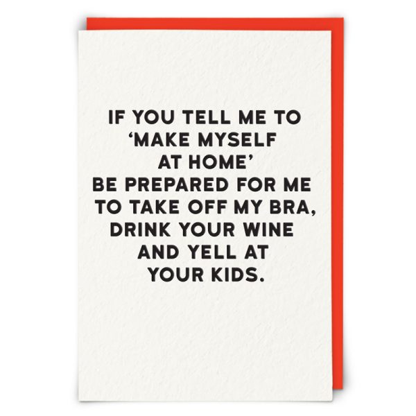 Greetings Card At Home