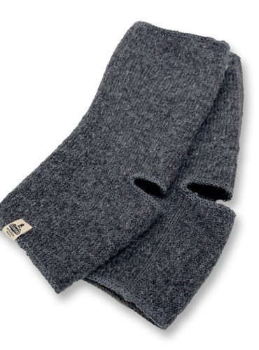 Graphite Wool Yoga Socks