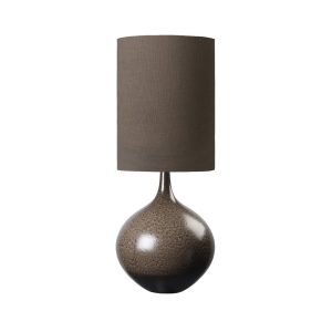 Bella Chestnut Stoneware Lamp with Shade