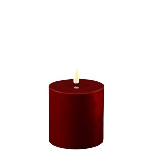 LED Candle Bourgogne-Red