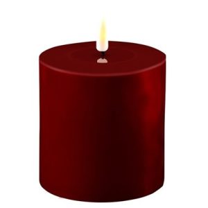 LED Candle Bourgogne-Red