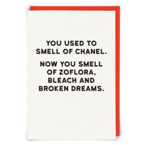Greetings Card Broken Dreams