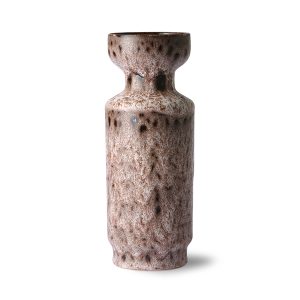 Retro Lava Brown Vase