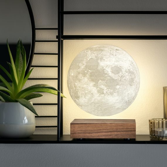 Smart Moon Lamp Walnut