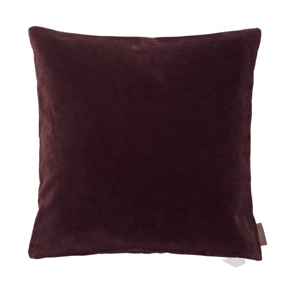 Pinot Dark Red Velvet Cushion
