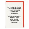 Greetings Card Laundry